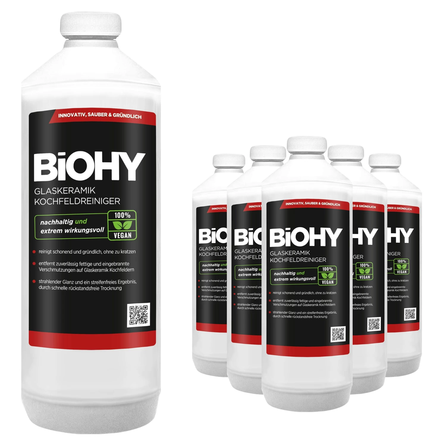 BiOHY Intensivreiniger Universal (6x1l Flasche) | Hochleistungs-INDUSTRIEREINIGER | Grundreiniger Ideal Für Hochdruckreiniger, Schaumarm - Image 7