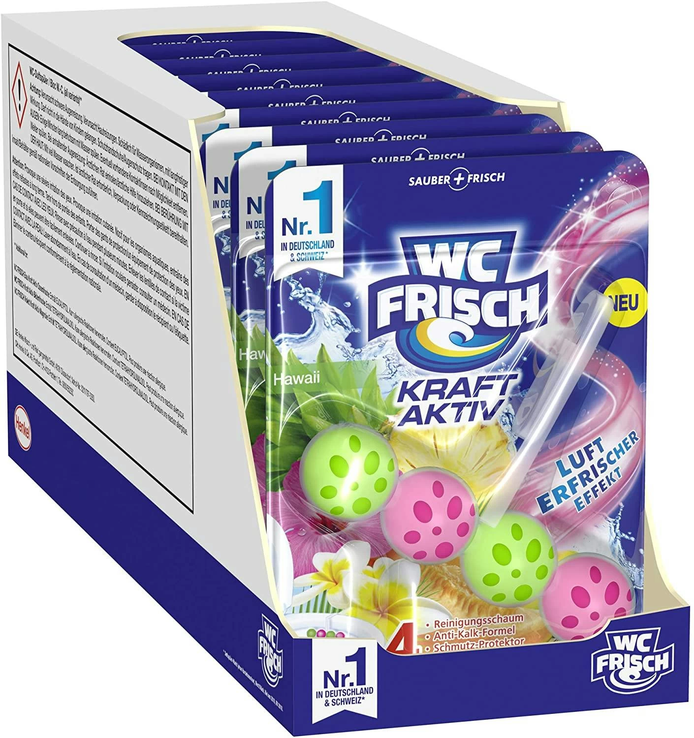 WC-Frisch Kraft Aktiv Duftspüler Frische Brise 10x50g WC-Reiniger Reinigung - Image 4