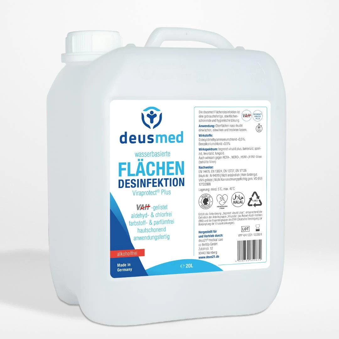 5000ml | ALKOHOLFREIE Handdesinfektion | DEUSMED | VAH Gelistet - Image 5