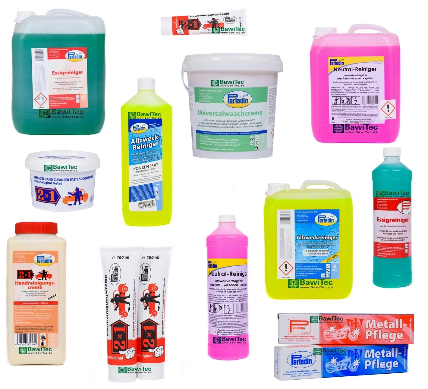 Perladin Premium Metallpflege Metallreiniger Paste EdelGlanz Tube 50ml Edelstahlpflege Reiniger - Image 3