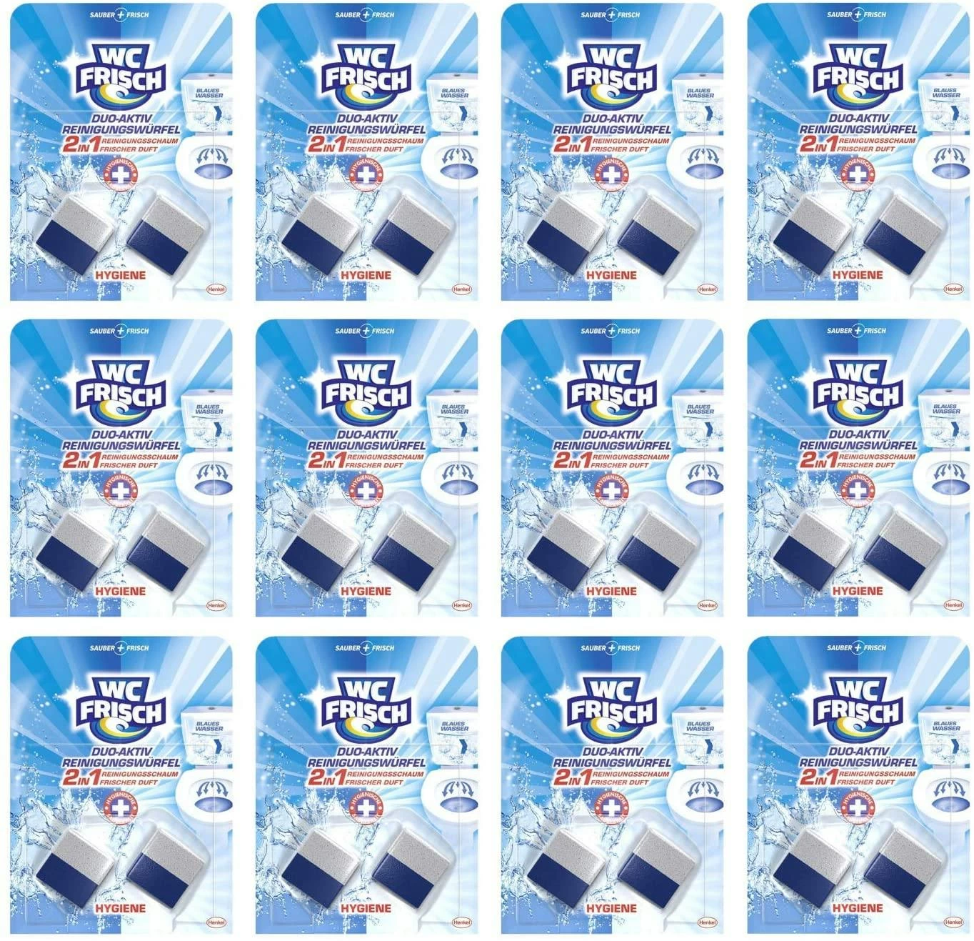 WC FRISCH Duo-Aktiv Reinigungswürfel Für Wasserkästen 5x 2 Stück Bad Reinigung - Image 5