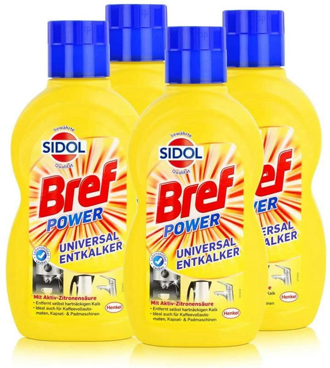 Bref Sidol Universal-Entkalker 3x500 Ml Reiniger Reinigungsmittel Sauberkeit - Image 4