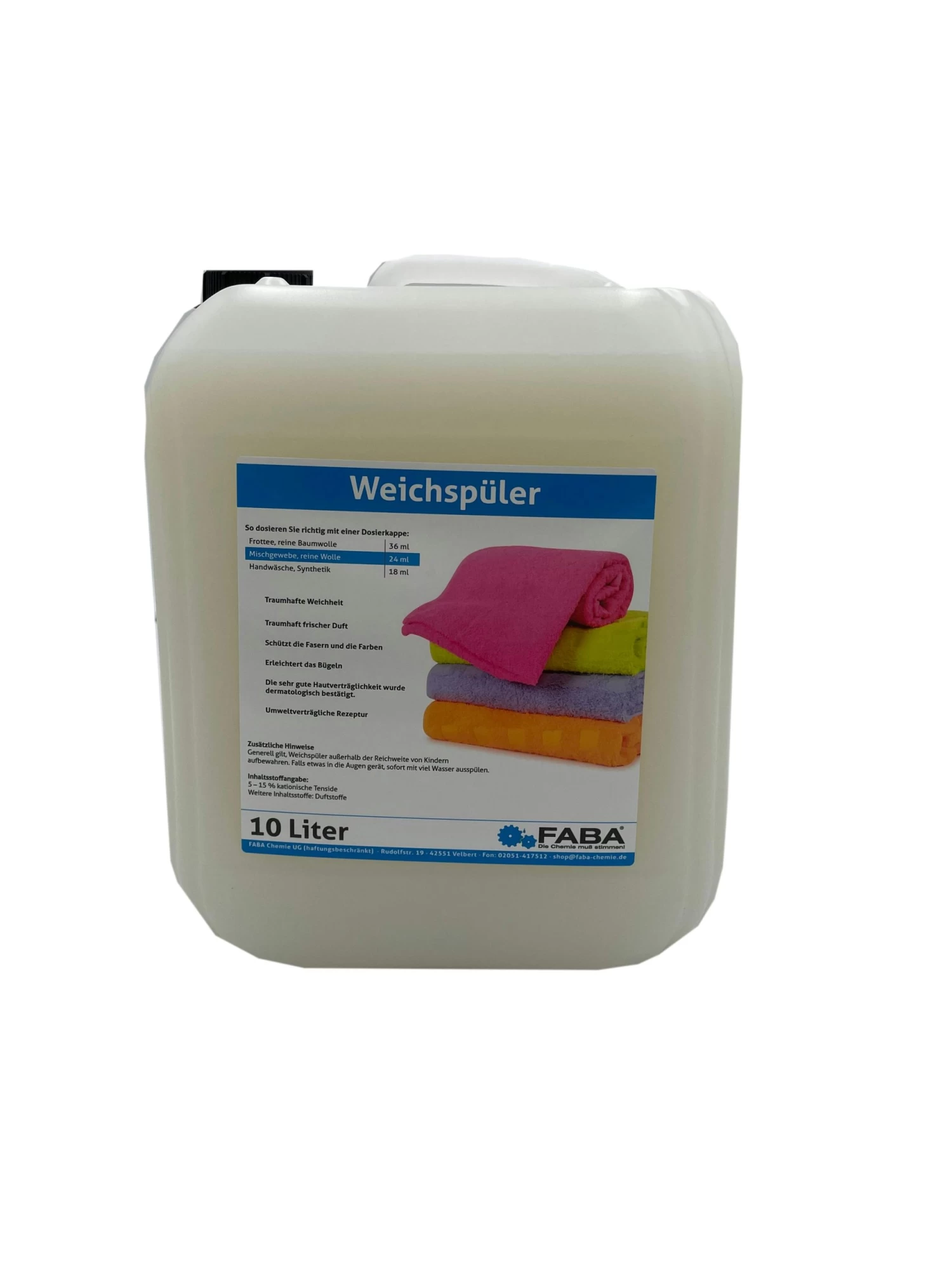 WEICHSPÜLER Konzentrat Blau 2 X 10 Liter Im Kanister - Image 4