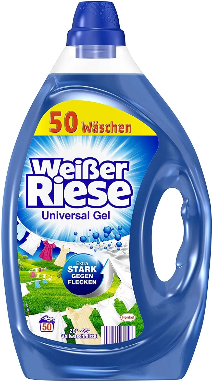 Weißer Riese Gel Flüssigwaschmittel 50 Waschladungen Waschmittel Waschen - Image 2