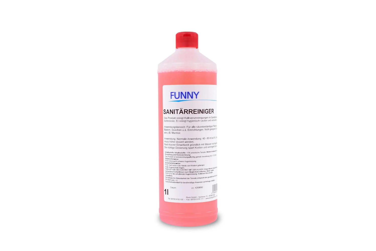 Funny Sanitärreiniger, 10 Liter, Kalklösend - Image 2