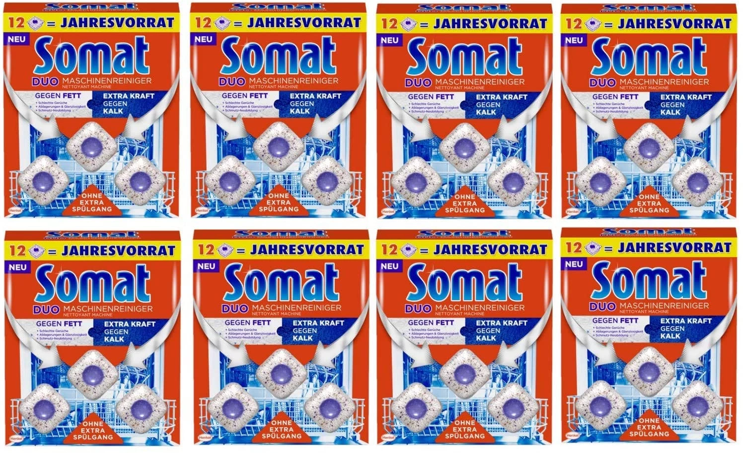 Somat Klarspüler Extra Trocken Effekt Geschirrspüler Geschirr 3x750ml Spülen - Image 5