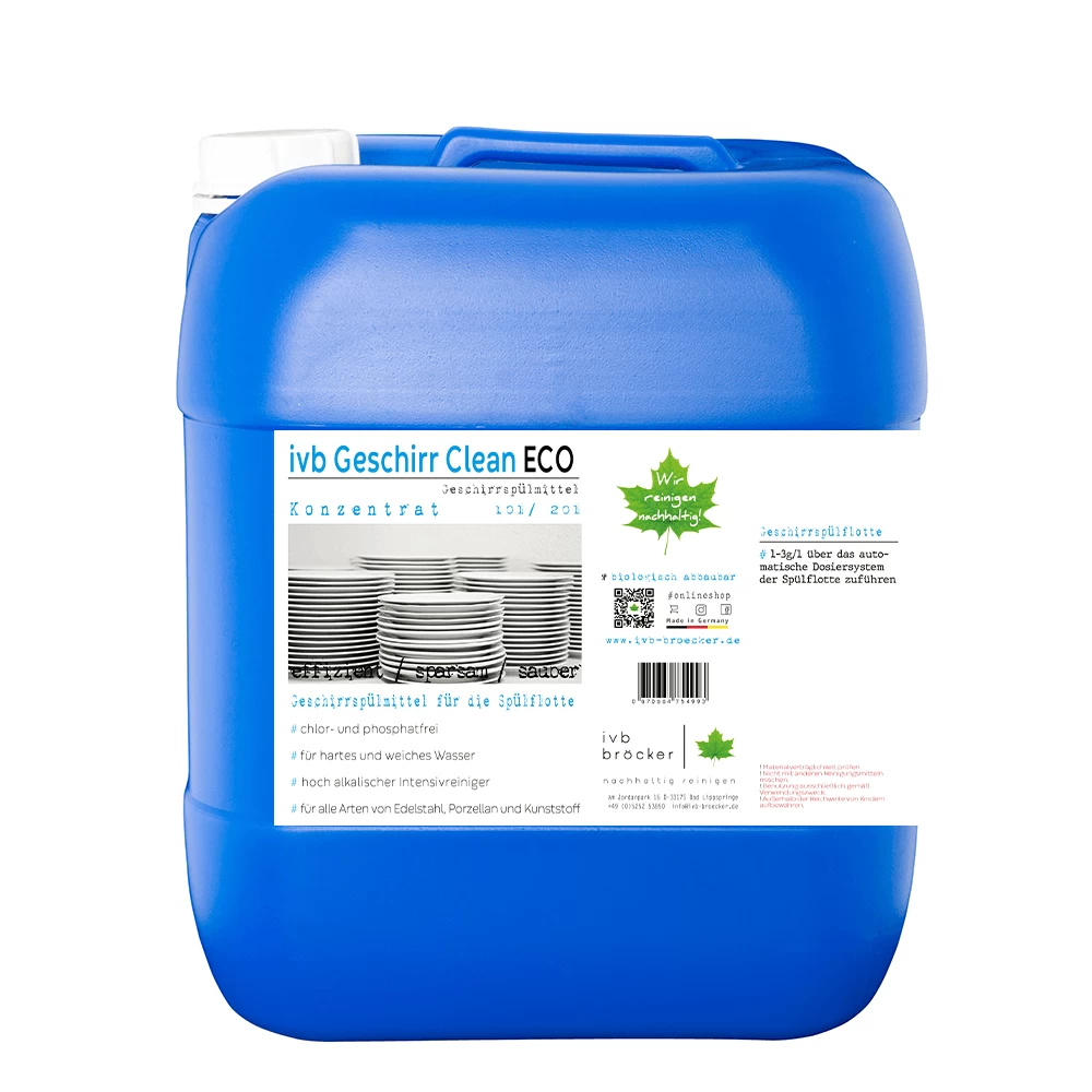 Profi Maschinenspülmittel G300 10l/12kg Kanister – Bild 5