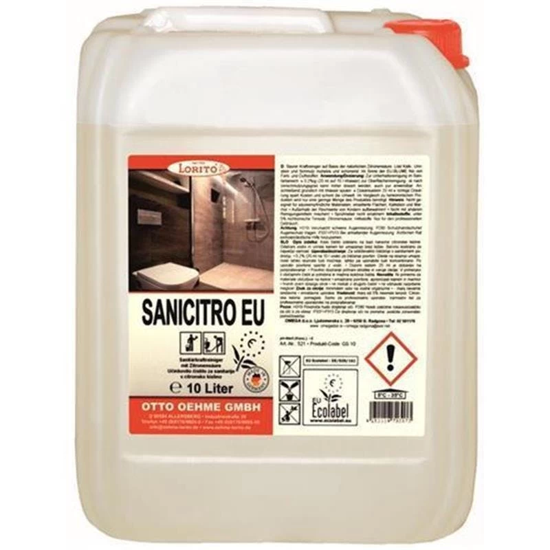 Lorito Sanifix Sanitärreiniger Kalklöser Kalkentferner Eco Tropical 10 Liter - Image 7