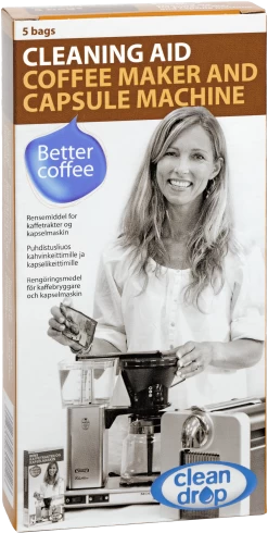 Clean Drop Reiniger, Flüssiges Reinigungsmittel Für Moccamaster-Filterkaffeemaschinen