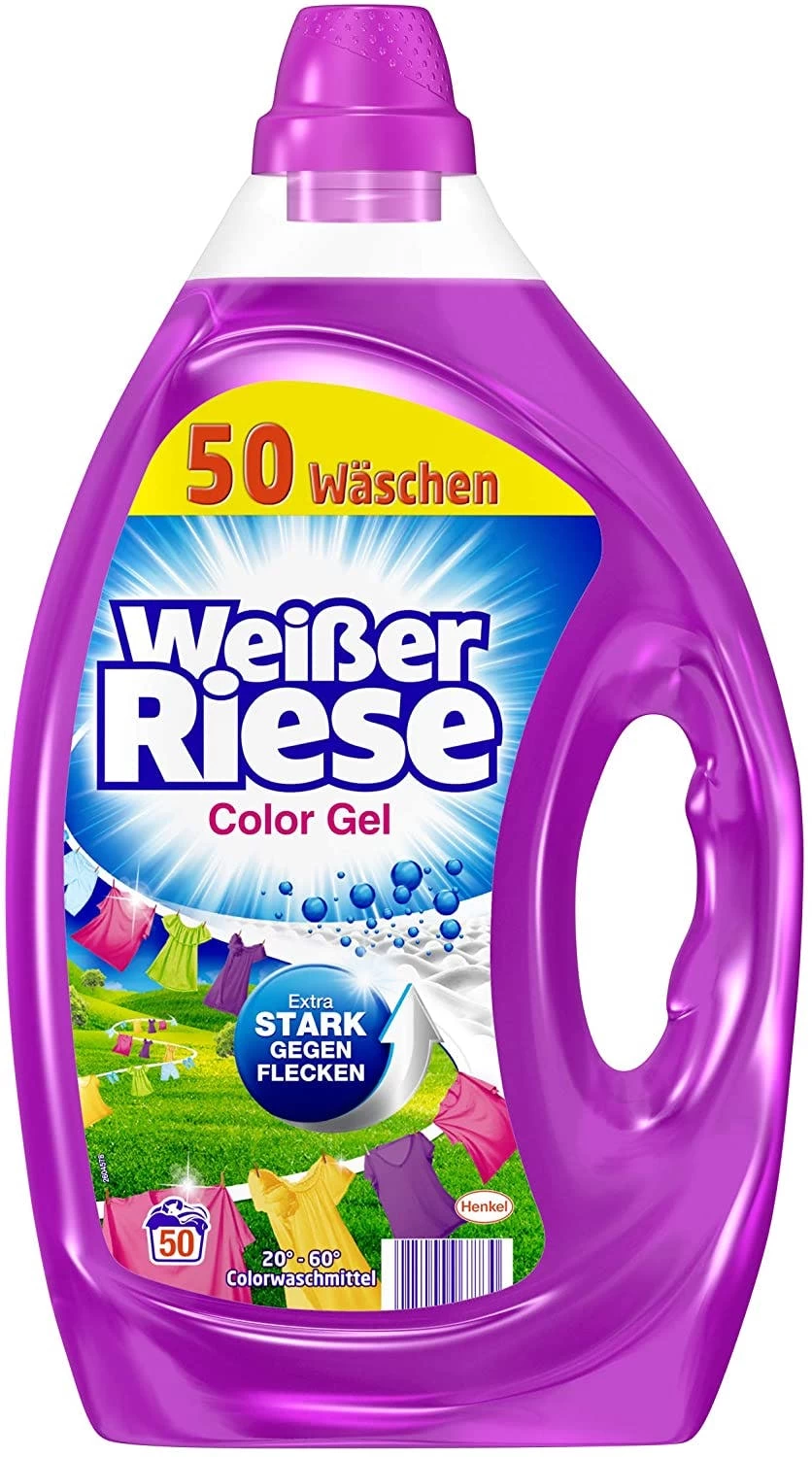 Weißer Riese Gel Flüssigwaschmittel 50 Waschladungen Waschmittel Waschen - Image 3