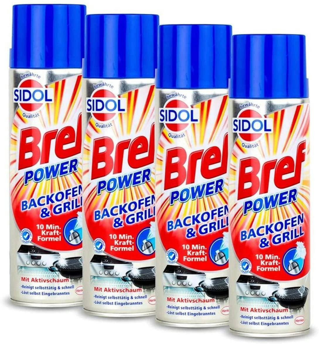 Bref Power Gegen Fett & Eingebranntes 4er Pack Fettlöser 4x750 Ml Sprühflasche - Image 7