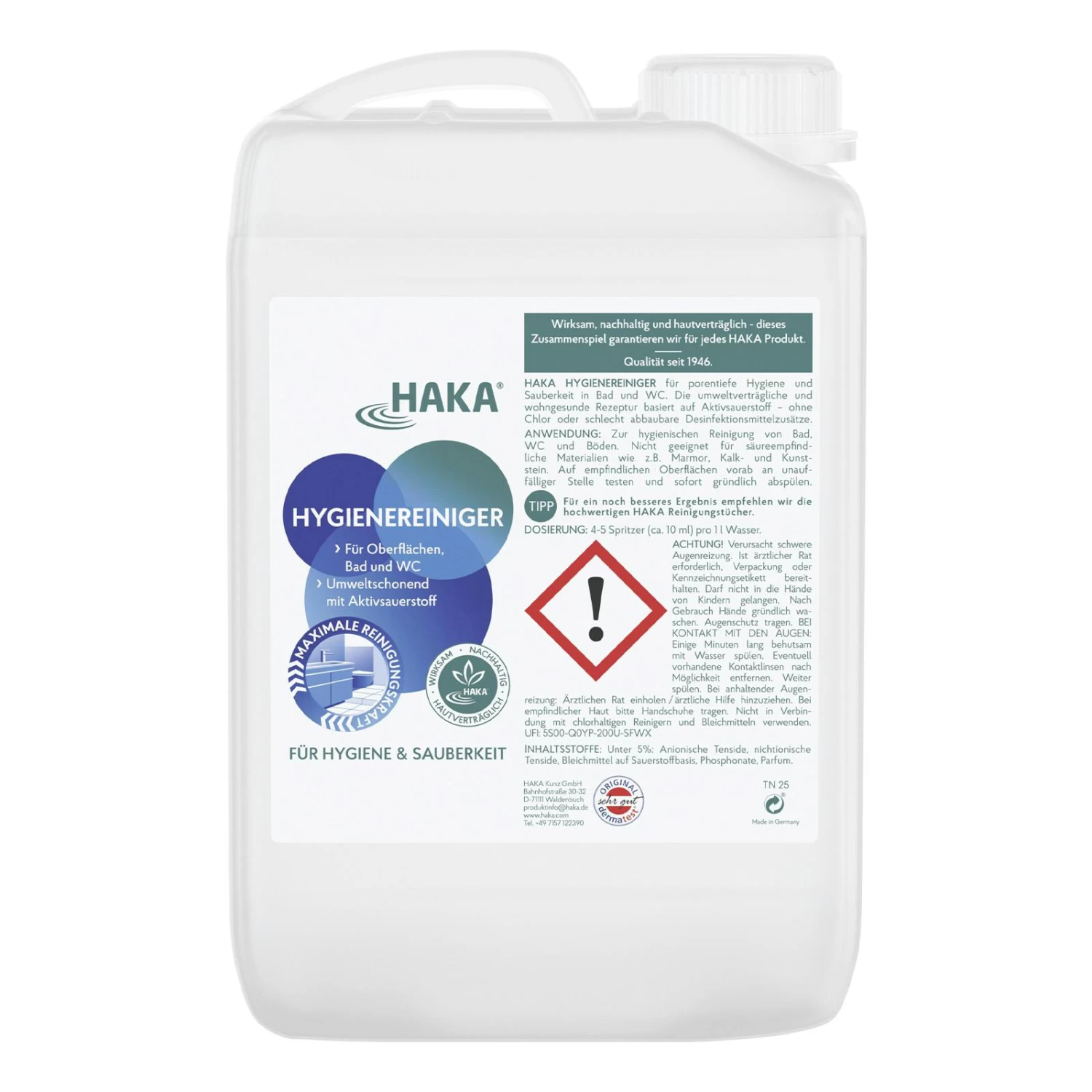 HAKA Hygienereiniger, 750 Ml - Image 3
