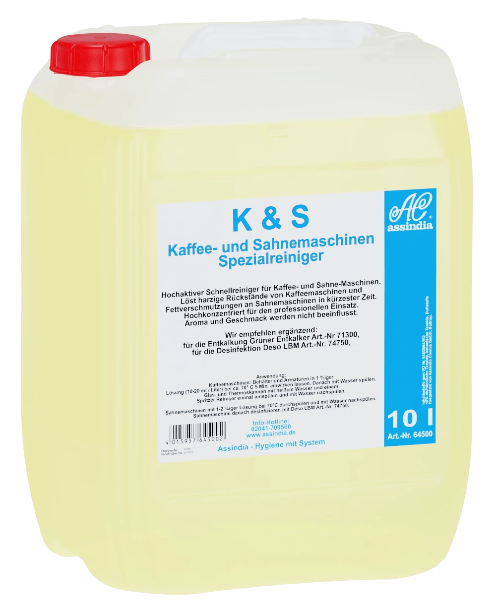 K&S Kaffee- & Sahnem.-Rein. Flüssig 1000ml - Image 3