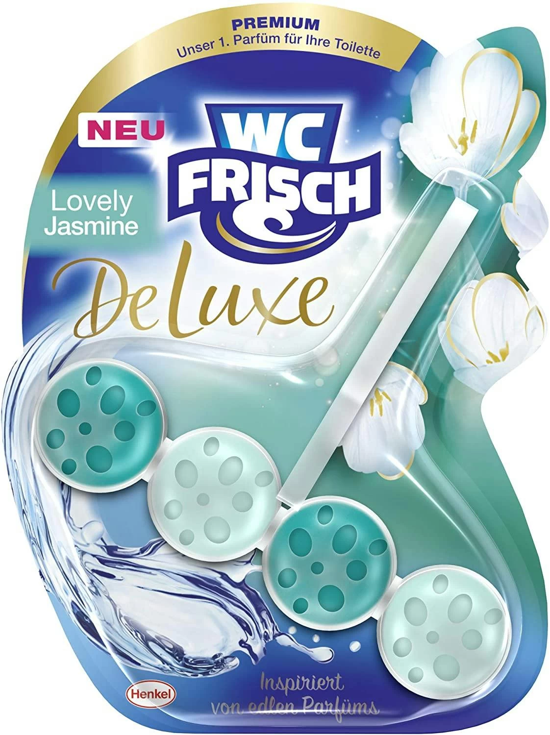WC FRISCH Duftspüler Lemon 5er Pack WC-Reiniger WC-Duftstein 5x2Stück Nachfüller - Image 7