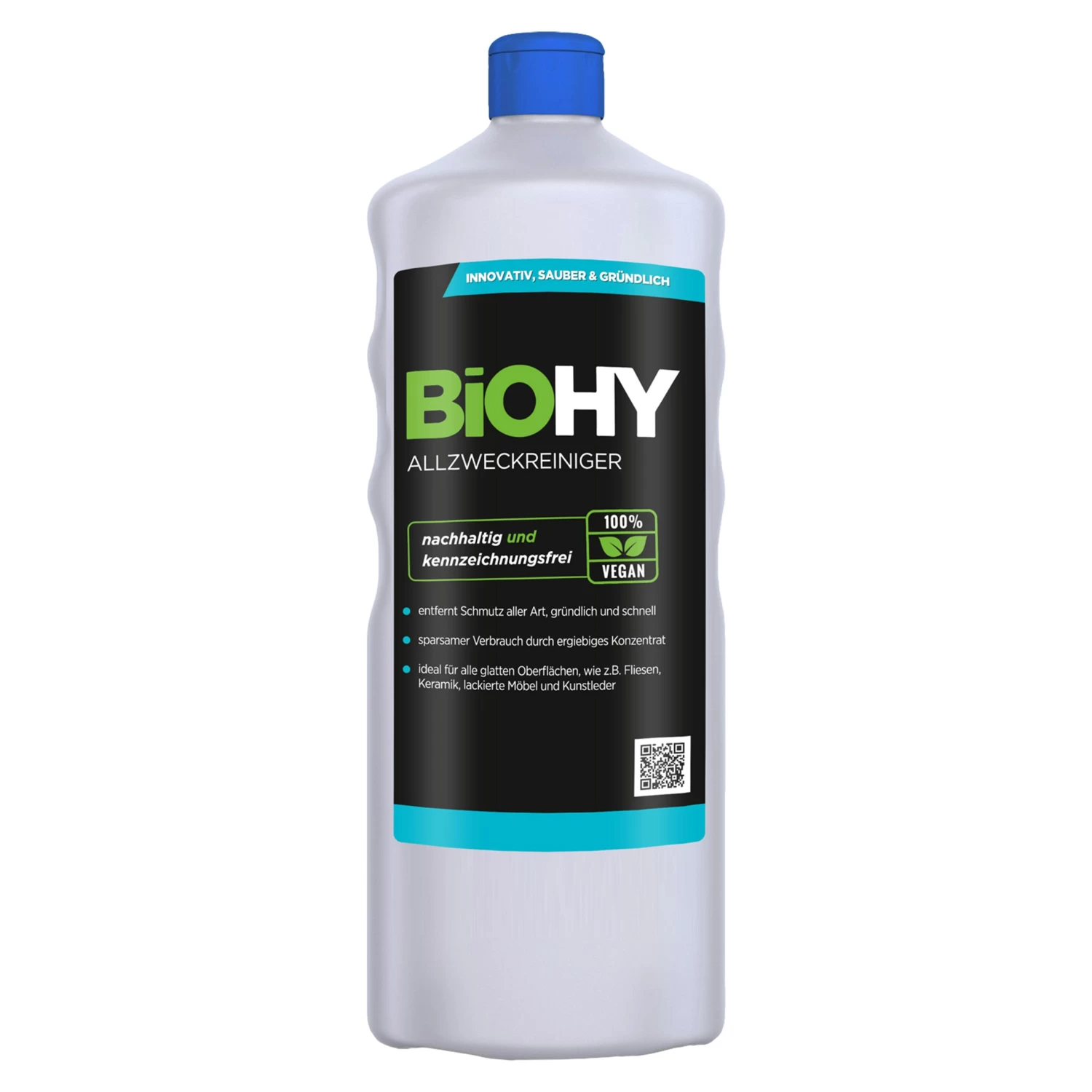 BiOHY Allzweckreiniger Konzentrat (3x1l Flasche) | Schonender Profi - Universalreiniger Für Haushalt Und Auto | Vollständig Biologisch Abbaubar - Image 2