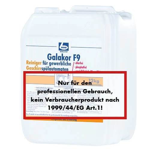 Dr. Becher 12 Kg "Dr. Becher" Galakor F9 Geschirrreiniger 10 L - Image 6