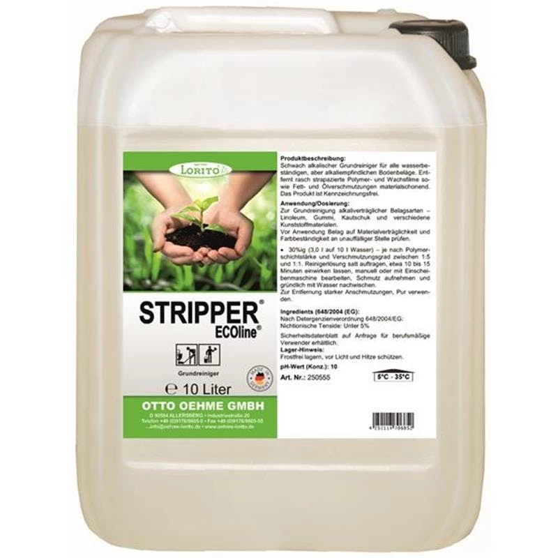 Lorito Stripper Ecoline Kennzeichnungsfreier Grundreiniger Schmutzlöser - Image 2