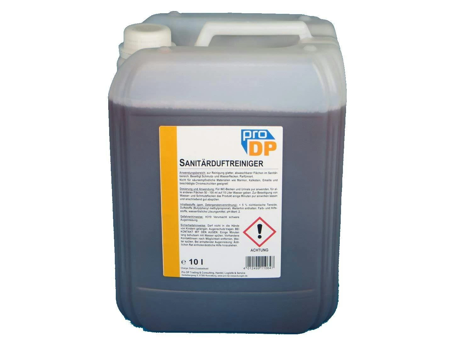 Buzil Bucasan Sanibond G457 Sanitär-Unterhaltsreiniger 10l Auf Zitronensäurebasis - Image 3