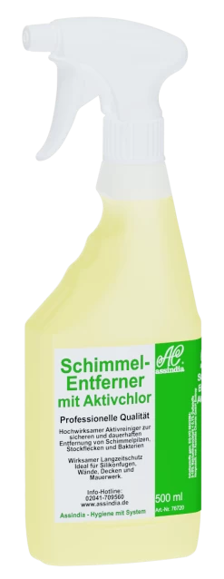 Schimmelentferner Mit Aktivchlor 500ml Sprayer