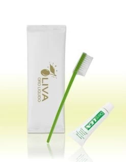 Zahnpflegeset 2-Teilig Mit Tube D'Olive