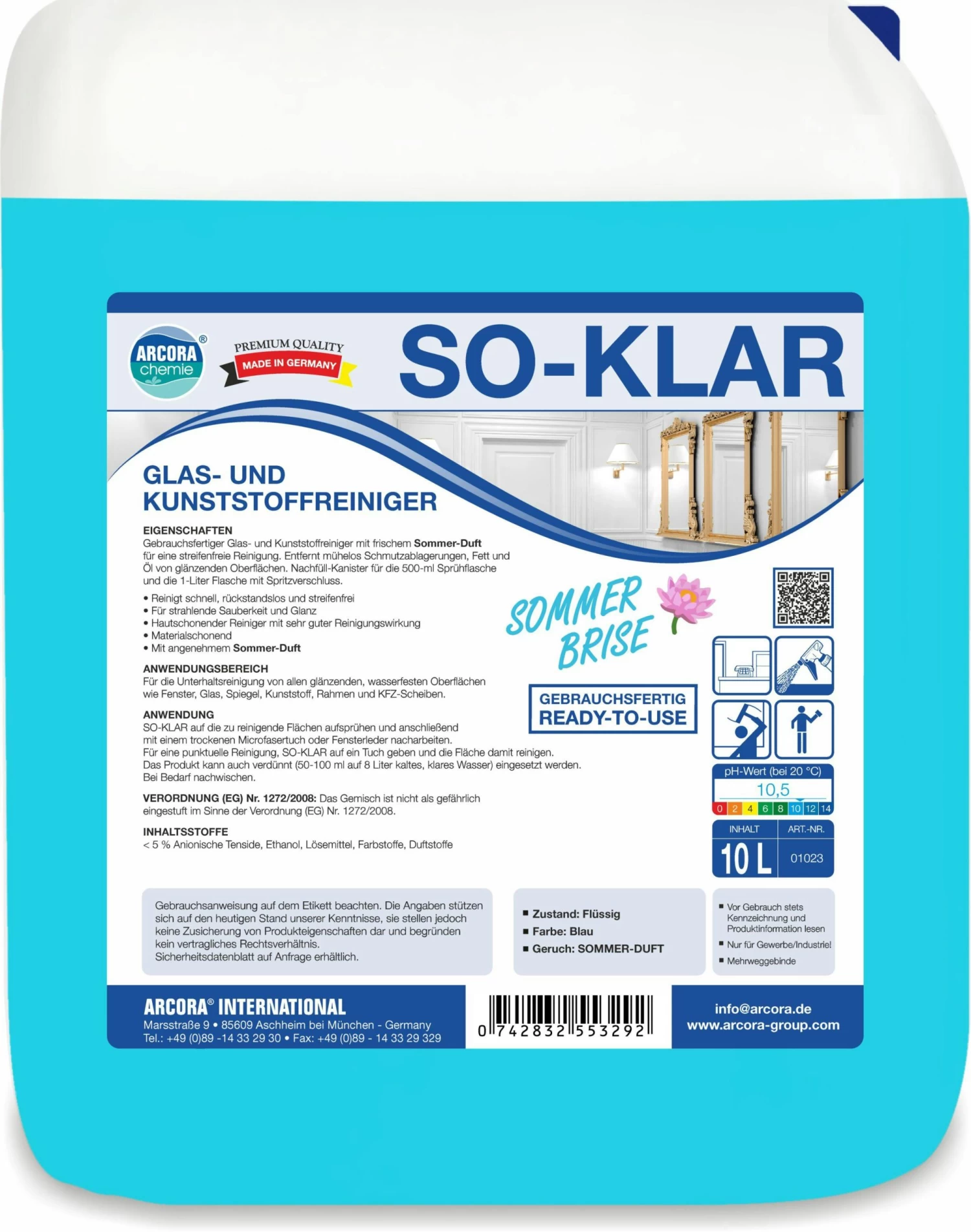 1x HASK KLAR | Glasreiniger | 1000 Ml - Image 6
