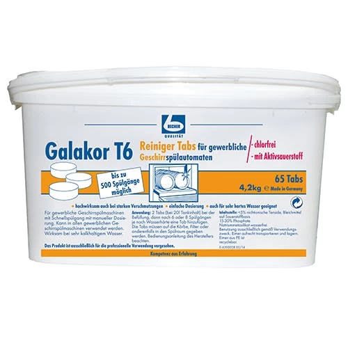 Dr. Becher 65 "Dr. Becher" Galakor T6 Geschirreiniger Tabs - Image 4