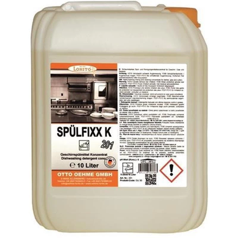 Lorito Spülfixx H 205 Geschirrspülmittel Ohne Parfüm 1 Liter - Image 4