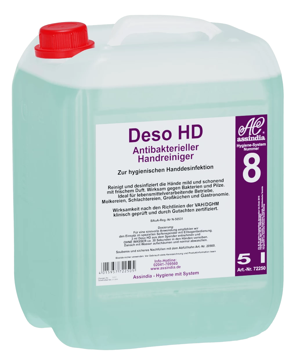 Deso HD Antibact. Handreiniger 1000ml - Image 2