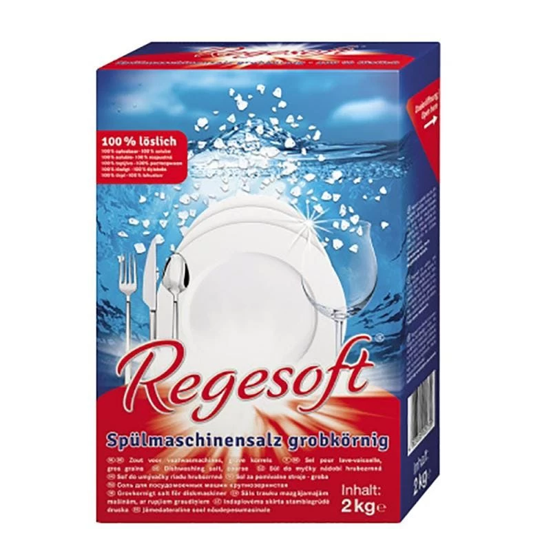 Regesoft Spülmaschinensalz Grob Regeneriersalz 2 Kg Karton - Image 4