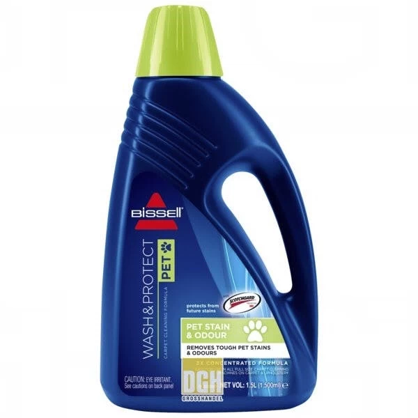 BISSELL Wash & Protect Pet 1,5L Reiniger Scotchgard Haustier
