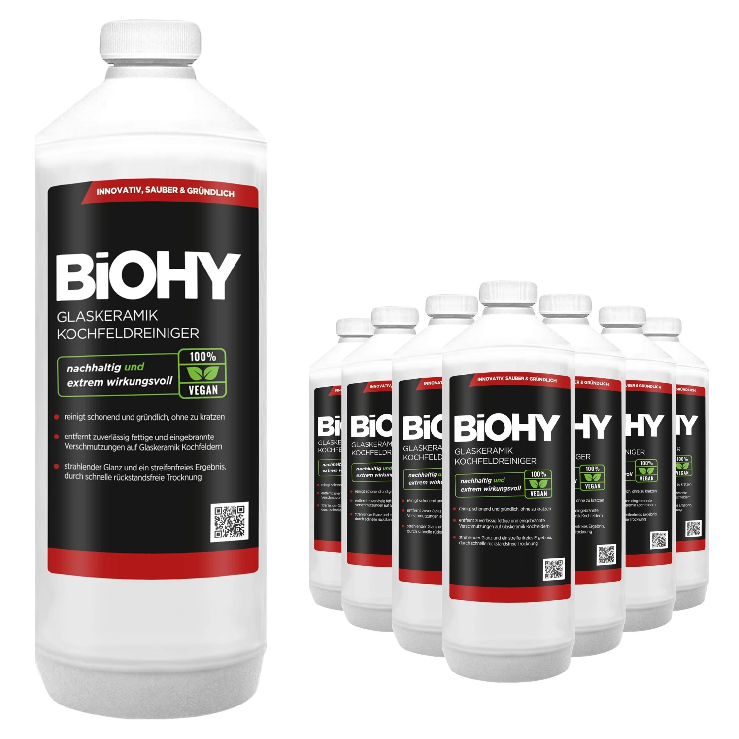 BiOHY Intensivreiniger Universal (9x1l Flasche) | Hochleistungs-INDUSTRIEREINIGER | Grundreiniger Ideal Für Hochdruckreiniger, Schaumarm - Image 7
