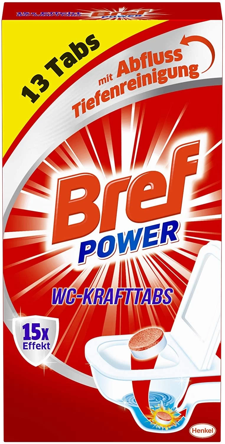 Bref Power WC KraftGel 15x Effekt 750 Ml WC Reiniger Reinigung Badreiniger - Image 4