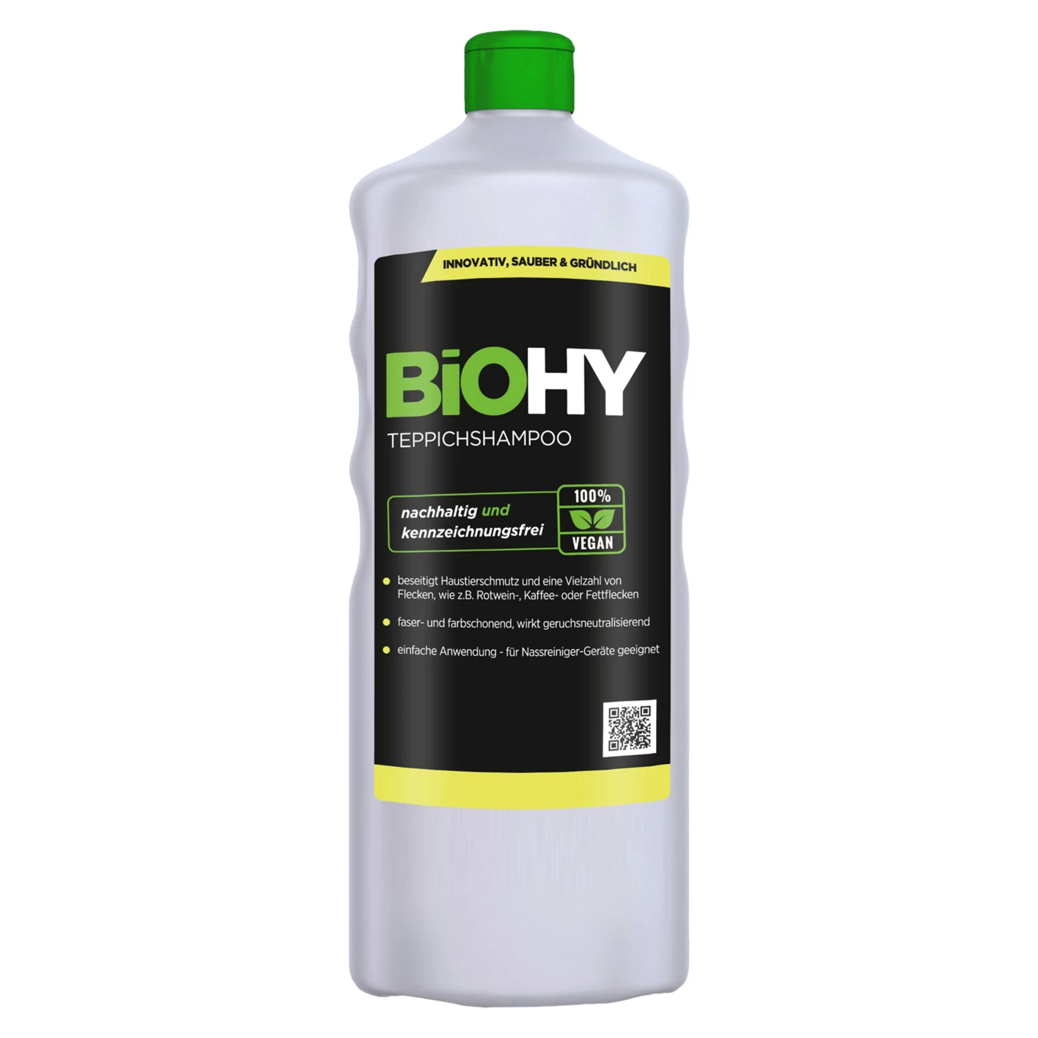 BiOHY Teppichshampoo (3x1l Flasche) | Teppichreiniger Ideal Zur Entfernung Von Hartnäckigen Flecken | SPEZIELL FÜR WASCHSAUGER ENTWICKELT - Image 5