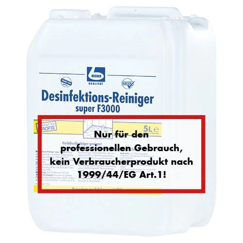 Dr. Becher "Dr. Becher" Desinfektions-Reiniger 5 L Super F6000 - Image 6
