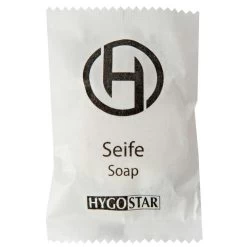 Hotelseife Einzeln Verpackt Weiss Rund Ø 4 Cm 50 Stück Schlauchbeutel