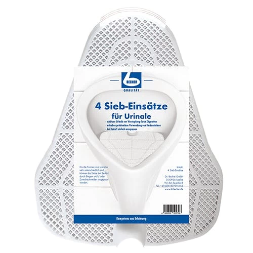 Dr. Becher 4 "Dr. Becher" Siebeinsätze Für Urinale - Image 4