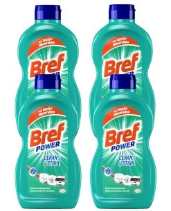 Bref Sidol Ceran & Stahl Reiniger Entfernt Eingebranntes 4x500ml Sauberkeit